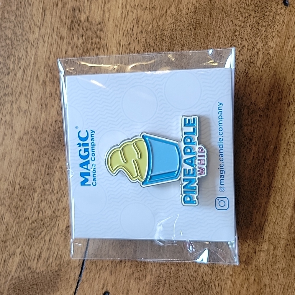 Pineapple whip disney inspired pin